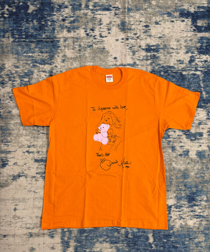 Orange Supreme Paris Hilton Tee