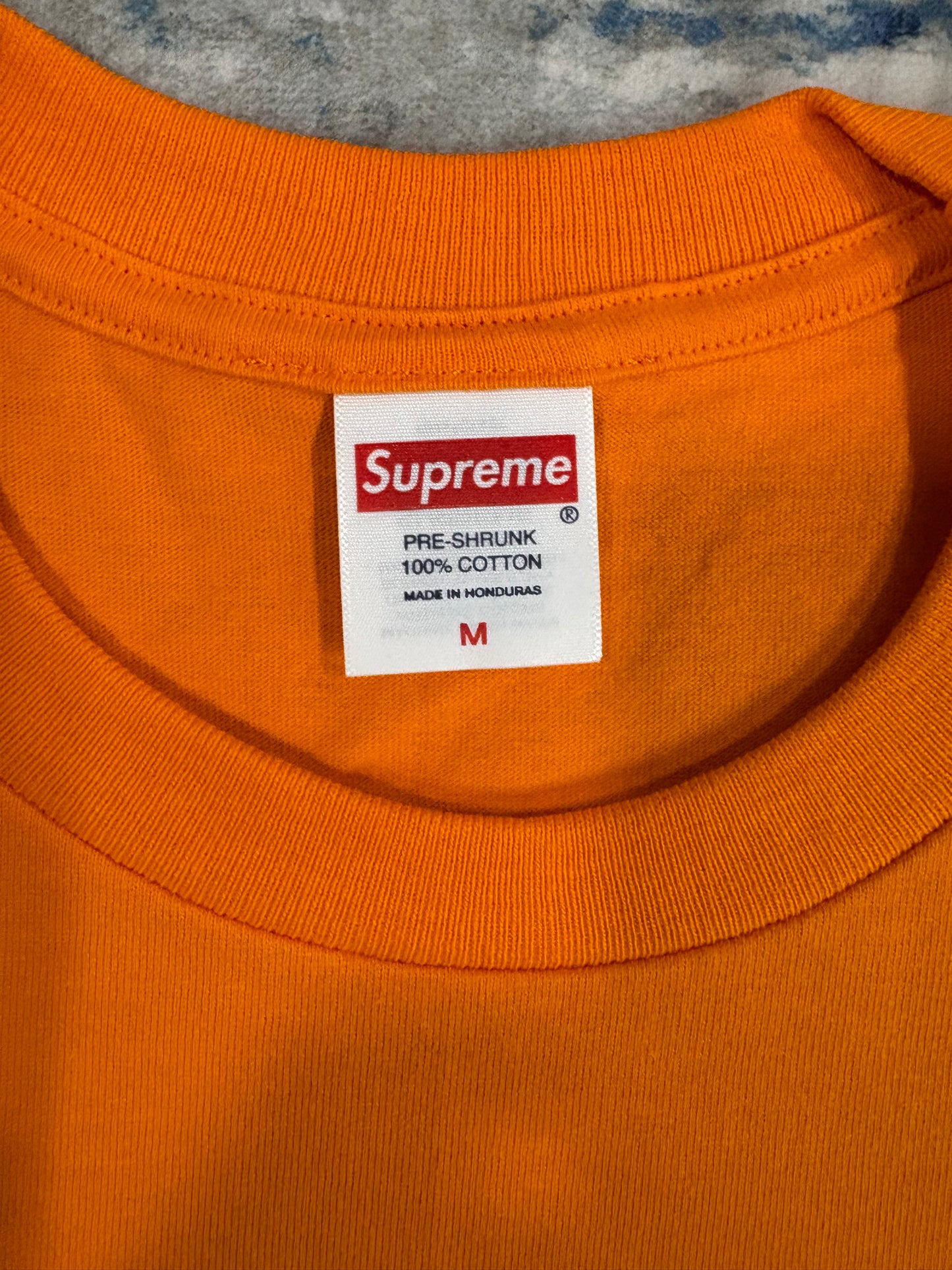 Orange Supreme Paris Hilton Tee